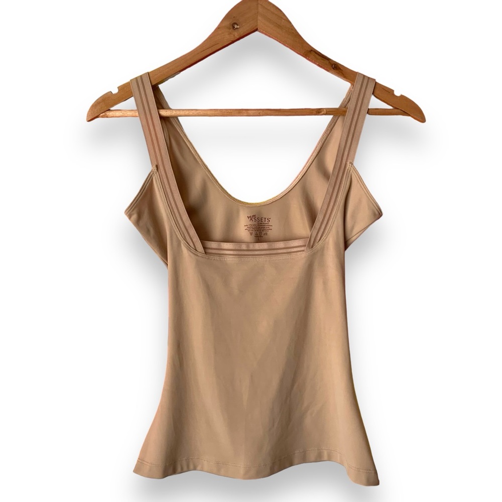 Assets By Sara Blakely Open Bust Tank Top Shapewear Women's Size Large